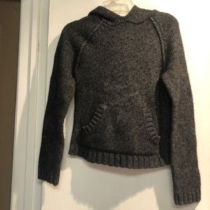 Abercrombie Charcoal Grey Wool Sweater/Hoodie